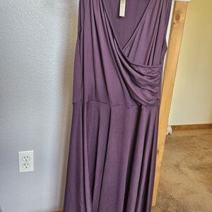 Lyss Loo Deep Purple Maxi Dress